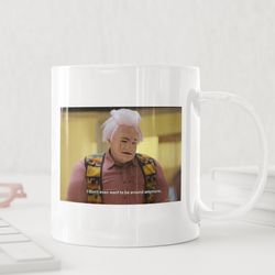 I Think You Should Leave Ceramic Mug 11oz, 15 oz Mug, Funny Coffee Mug