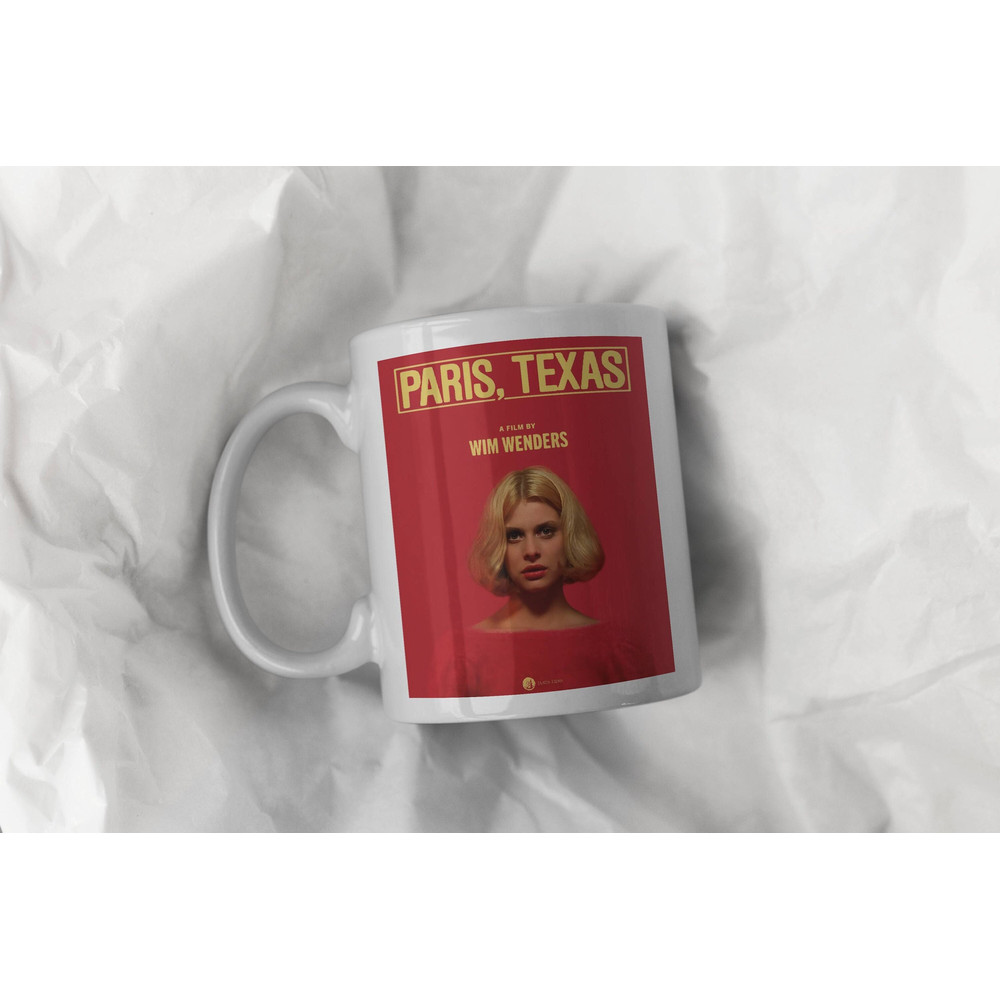 Paris Texas 1984 Movie Poster Wim Wenders Ceramic Mug 11oz.jpg