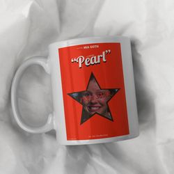 pearl movie mia goth 2 ceramic mug 11oz, 15 oz mug, funny coffee mug