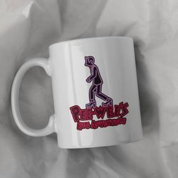 pee wees big adventure pee wee herman ceramic mug 11oz, 15 oz mug, funny coffee mug