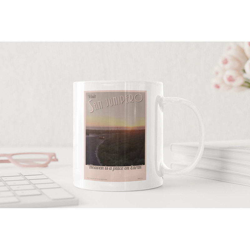 San Junipero Poster Ceramic Mug 11oz.jpg