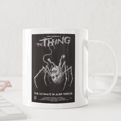 the thing john carpenter movie ceramic mug 11oz, 15 oz mug, funny coffee mug