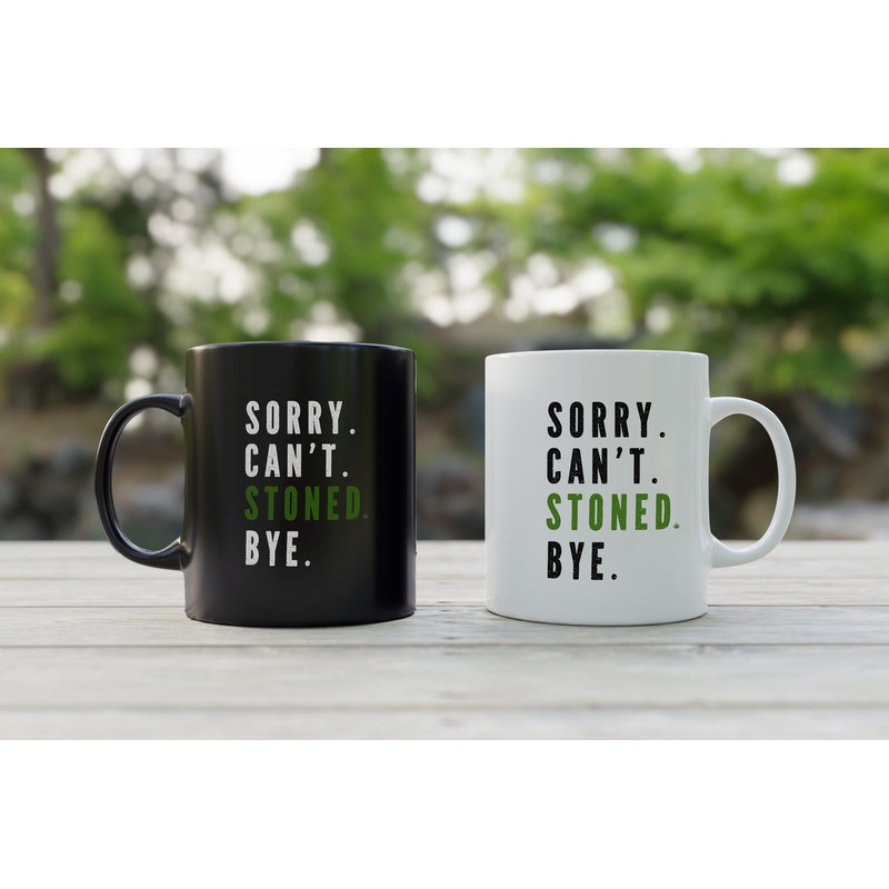 Weed Stoner Coffee Mug, Pothead Tea Cup, Weed Christmas Gift, Cannabis Wake and Bake, Marijuana Mug, Pot head Smoker, Gifts for him her.jpg