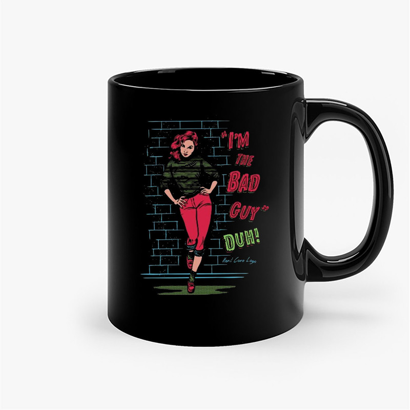 Im The Bad Guy Ladies Ceramic Mugs.jpg