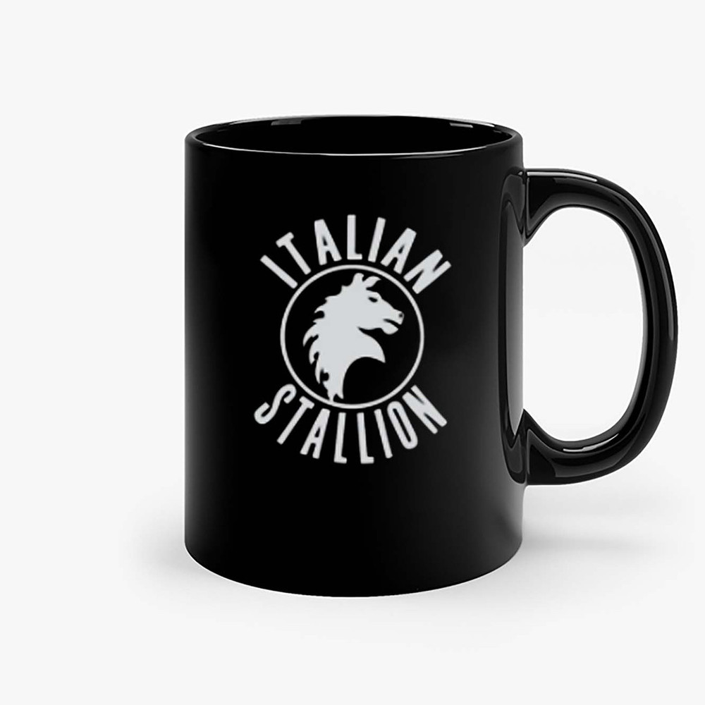 Italian Stallion Rocky Balboa Movie Boxing Gym Ceramic Mugs.jpg