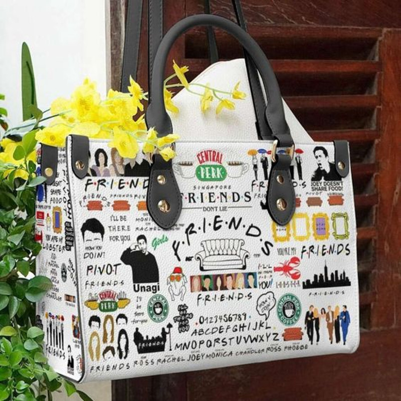 Friends Leather Handbag Gift For Women.jpg