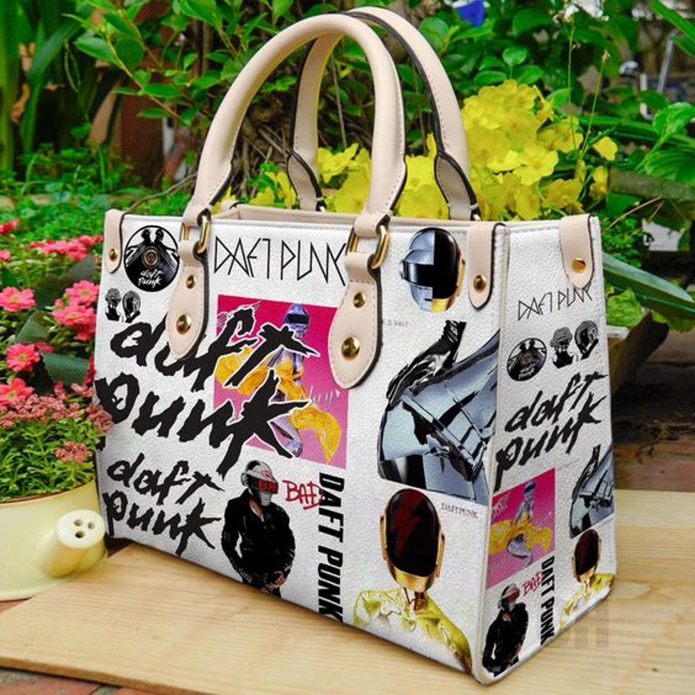 Daft Punk Women Leather Hand Bag.jpg