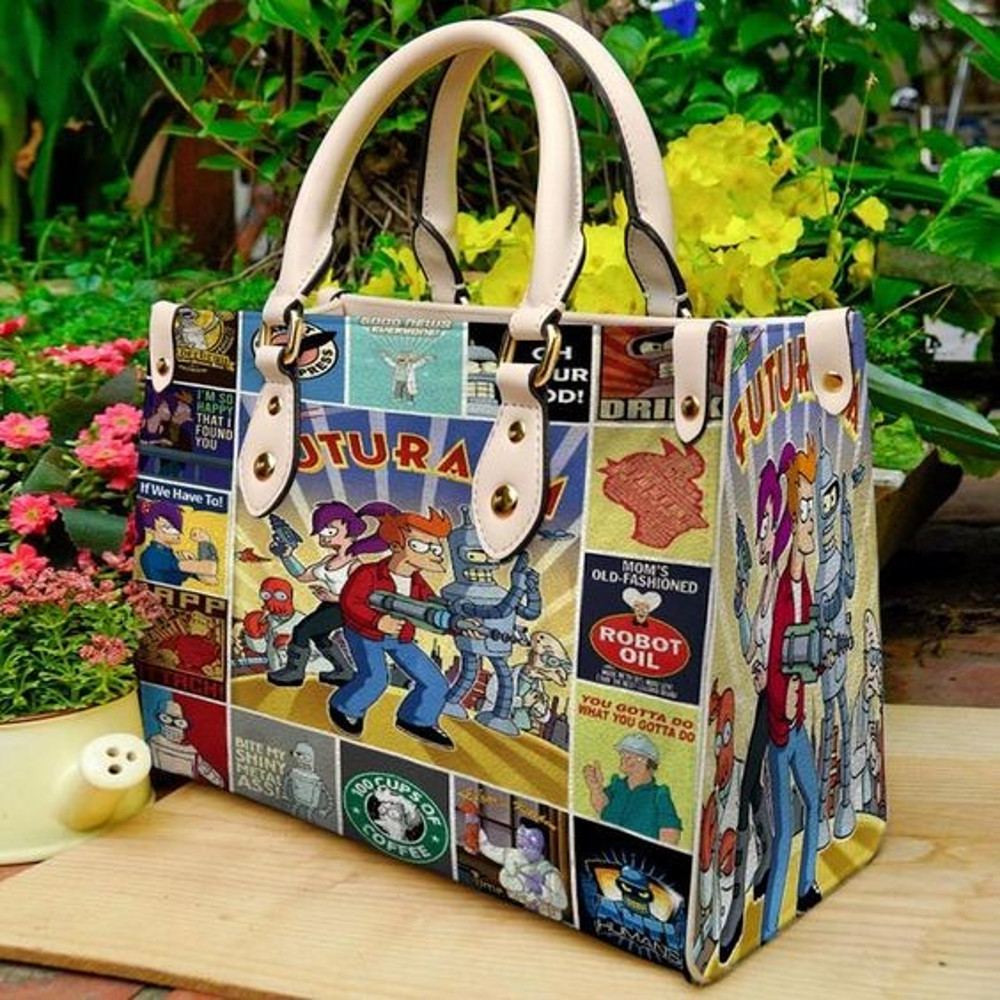 Futurama leather handbag.jpg
