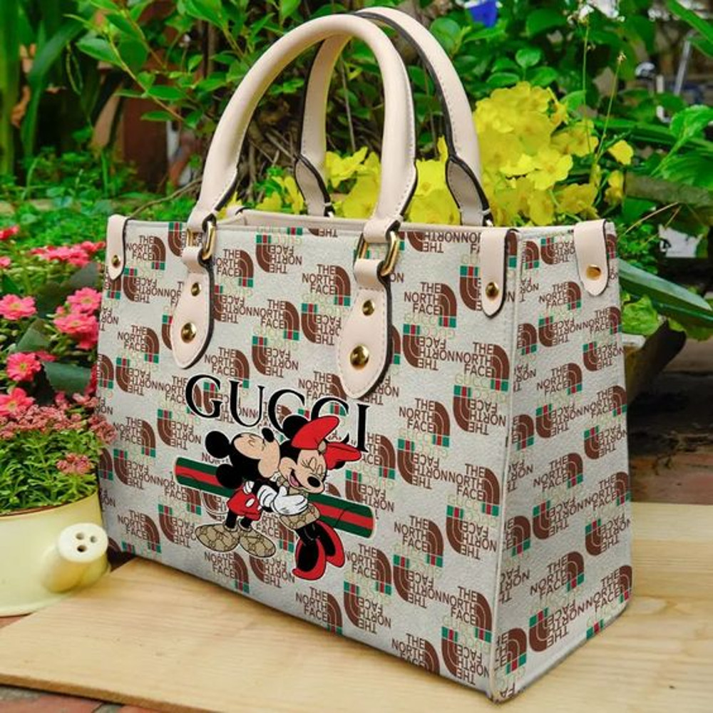 Gucci The North Face Mickey Mouse Premium Women Small Handbag Luxury Brand For Beauty.jpg