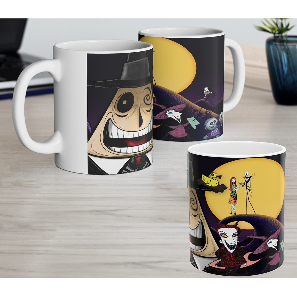 nightmare before Christmas 11oz mug, jack mug, jack and sally gifts, jack and sally mugs, nightmare before Christmas gifts, Halloween mugs.jpg