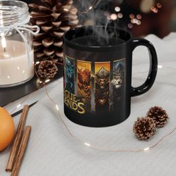 league of legends mug, league of legends mug, league of legends merch, level up your brews
