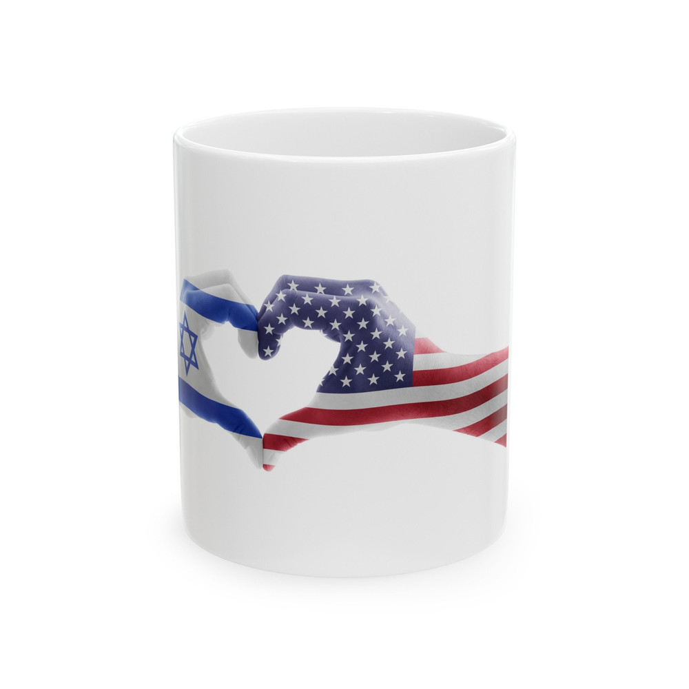 American-Israeli Flag Ceramic Coffee Mug Best Gift for Student Office Mother's Day Father's Day Dual Citizenship.jpg