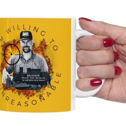 perfectly unreasonable killdozer ceramic mug 11oz, killdozer, kill dozer, granby colorado, colorado histo