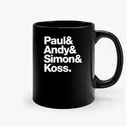 Paul Andy Simn Koss Ceramic Mug, Funny Coffee Mug, Gift Mug