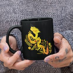 chinese new year mug, lunar new year 2024, year of the dragon, chinese zodiac gift