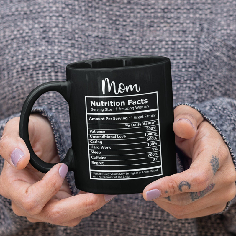 Mom Nutrition Facts Mug - Mothers Day Gifts, Mom Coffee Mug, Gift for Mom, Mommy Mugs.jpg