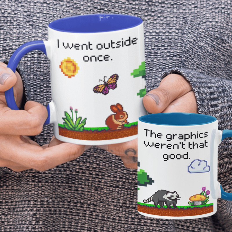 Pixelated Mug, Gamer Mug, Gaming Mug, Gaming Gift, PC Gift, Playstation5, Coffee Mug, Coffee Cup, Gamer Gift, Gamer Cup, Pixelated Art.jpg