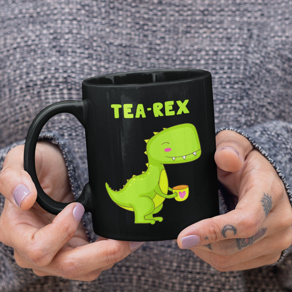 TEA-REX Mug - Funny T-Rex Dinosaur Coffee Cup,.jpg