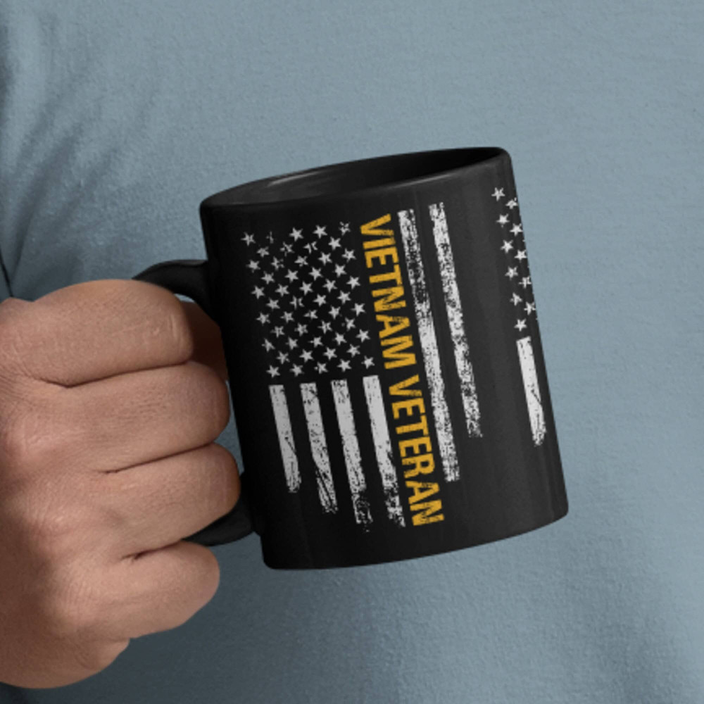 Vietnam Veteran Mug - Military Mugs, Military Gift, Military Gift for Grandpa, Husband, or Dad, Veterans Day, Vietnam War, Gifts for Him.jpg