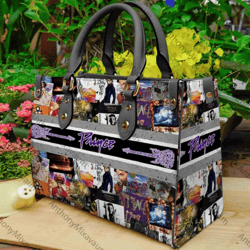 Prince Leather HandBag ,Prince Handbag Love Singer, Music Leather Bag, Travel handbag, Teacher Handbag