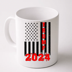 American Flag Design Trump 2024 Mug, Donal Trump Mug, Ceramic Mug, Gift For Her, Gift for Him