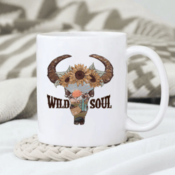 Wild Soul Mug, Sassy Mug, Western Mug Design, Western Mug, Gift For Her, Gift for Him