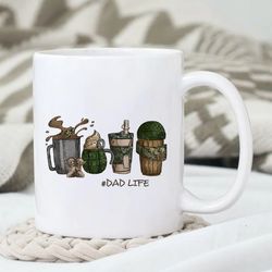 Dad Life Totally Nailed It Mug, Father Day Mug, Military Dad, Father Day Gift, Gift for Him