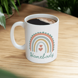 Homebody Ceramic Mug, Gift For Her, Gift for him