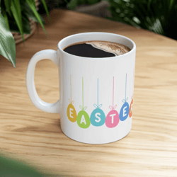 Easter Mug 11oz Mug Easter Donut Mug Easter Bunny Gift Idea for Easter Bunny Mug for Her Bunny for Him Easter Day