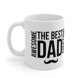 Happy Father's Day, Best Dad Mug, Ceramic Mug, Father Day Mug, Gift For Dad, Gift For Him