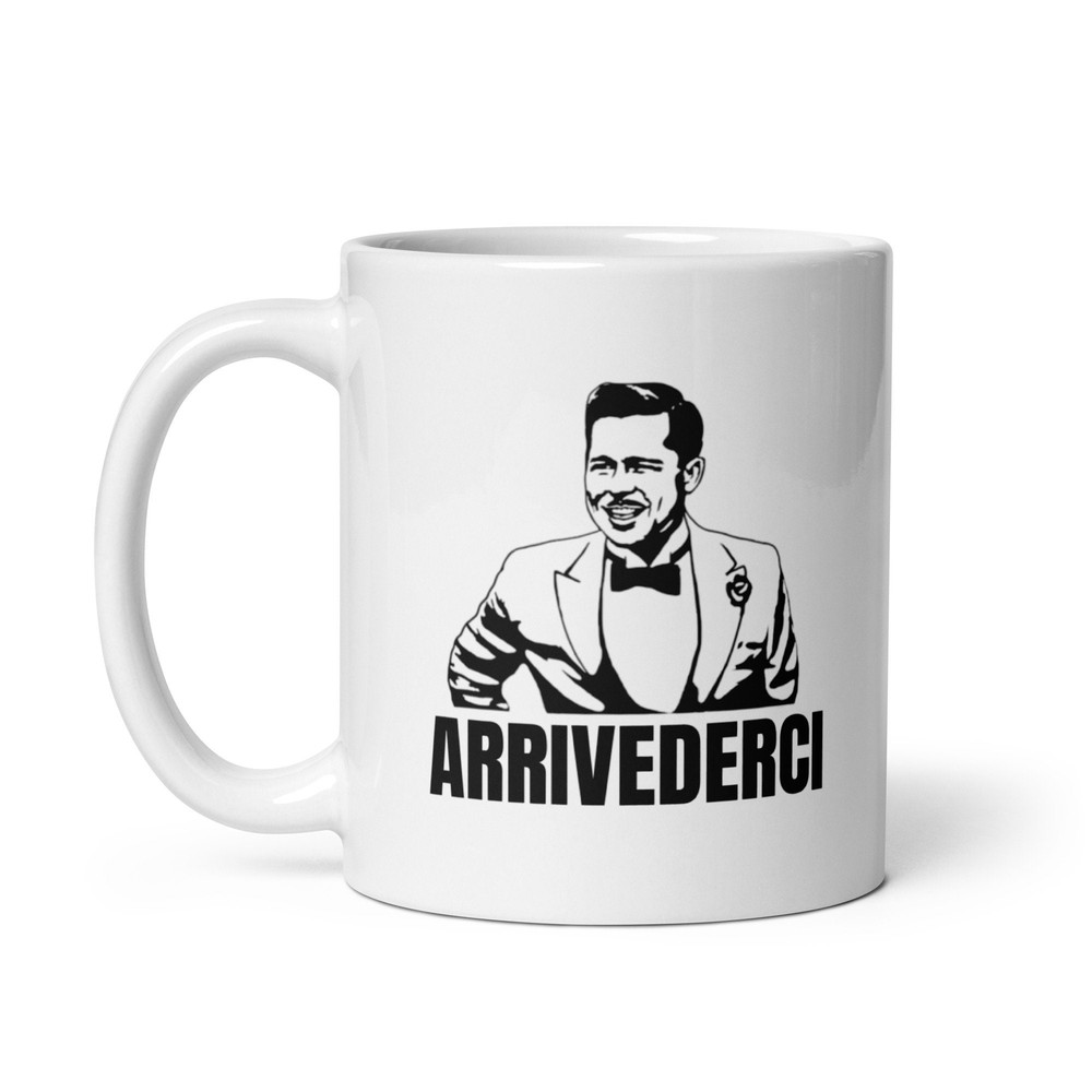 Arrivederci Quentin Tarantino Collectible Mug, Film Buff Gift Idea Gorlami Quentin Tarantino Mug.jpg