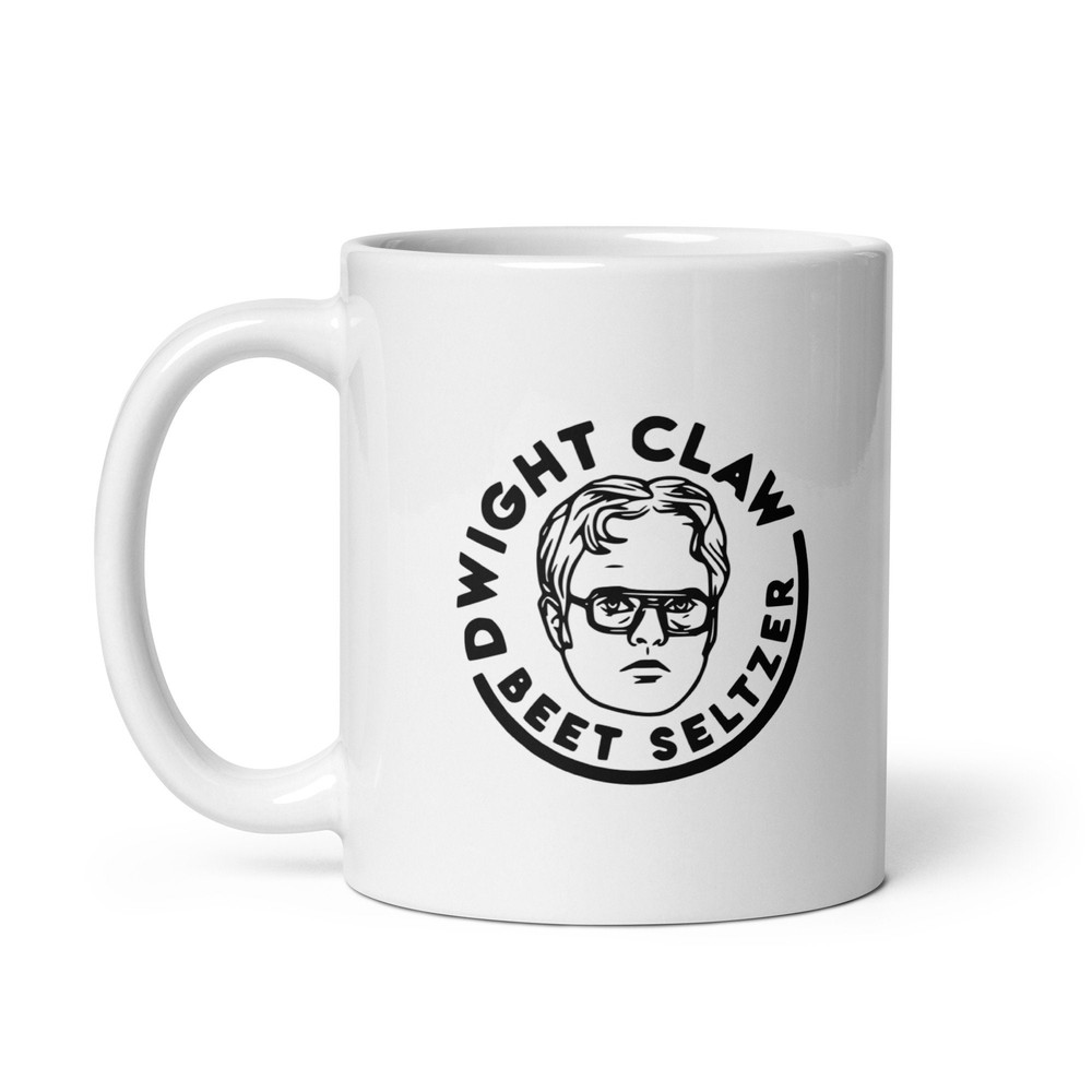 Dwight claw Mug, The Office TV Series Inspired Cup, Office Fan Gift, Sarcastic Mug, Comic Mug, Funny Office TV Meme Quote.jpg