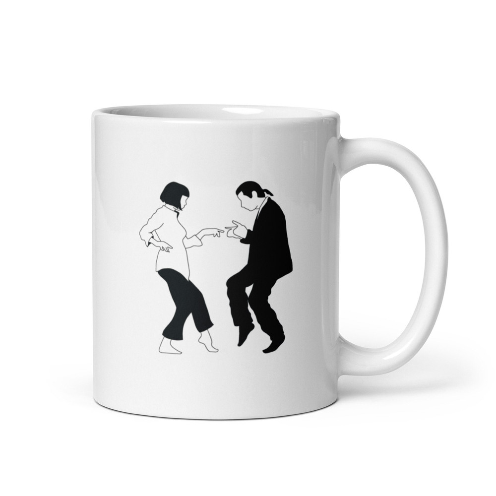 Pulp Fiction Mug Pulp Fiction Dance tarantino Movie Mug quentin tarantino pulp fiction Dance Mug.jpg