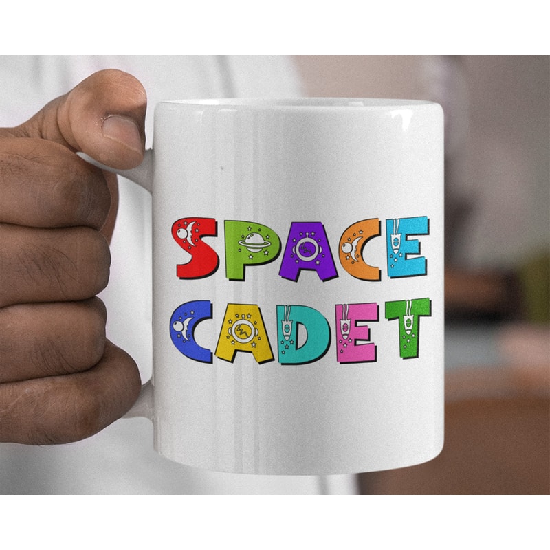 Space Cadet mug - funny mug, humorous mug, funny work mug, funny gift, funny gift for women, funny office gift, kid mug, funny kid gift.jpg