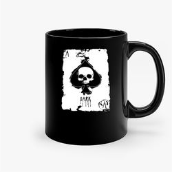 Ace Of Spades 1 Ceramic Mug, Funny Coffee Mug, Custom Coffee Mug