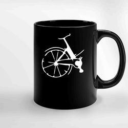 bicycle 1 ceramic mug, funny coffee mug, custom coffee mug