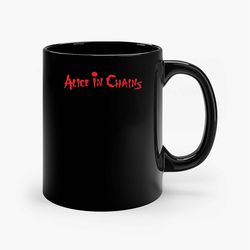 alice in chains logo 2 ceramic mug, funny coffee mug, custom coffee mug