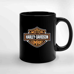 Harley Davidson Logo 2 Ceramic Mug, Funny Coffee Mug, Custom Coffee Mug