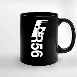 mini cooper r56 2 ceramic mug, funny coffee mug, custom coffee mug
