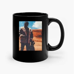 travis scott photoshoot ceramic mug, funny coffee mug, custom coffee mug