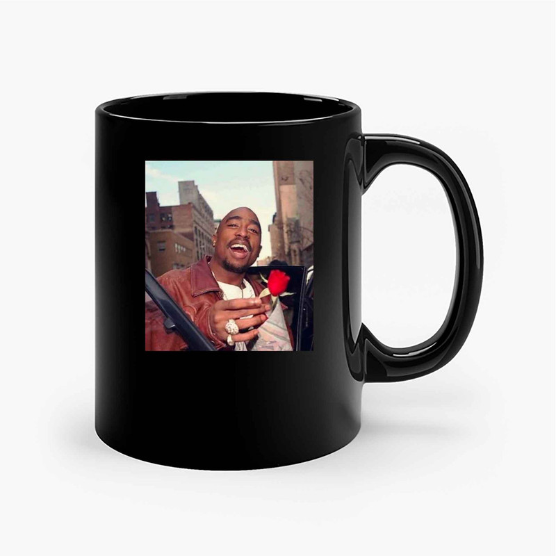 Tupac 2Pac With A Rose Valentines Day Ceramic Mugs.jpg