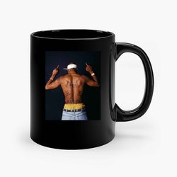 Tupac Rapper Goat Ceramic Mug, Funny Coffee Mug, Custom Coffee Mug