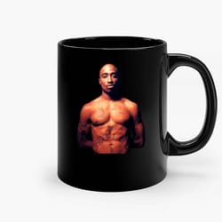 tupac shakur 3 ceramic mug, funny coffee mug, custom coffee mug