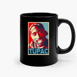 Tupac Shakur Hip Hop 2 Ceramic Mug, Funny Coffee Mug, Custom Coffee Mug