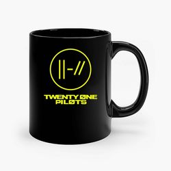 twenty one pilots musik rock ceramic mug, funny coffee mug, custom coffee mug