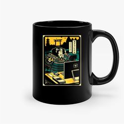 vintage funny programmer computer ceramic mug, funny coffee mug, custom coffee mug