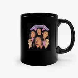 vintage rare metallica ceramic mug, funny coffee mug, custom coffee mug