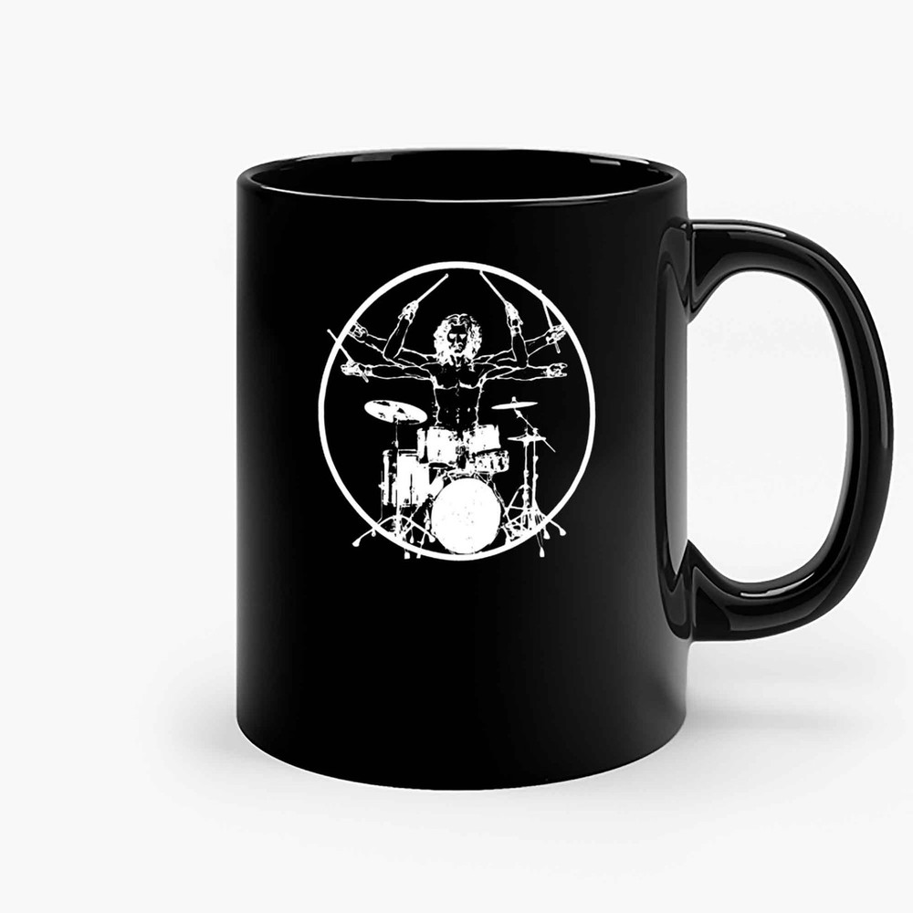 Vitruvian Drummer Ceramic Mugs.jpg