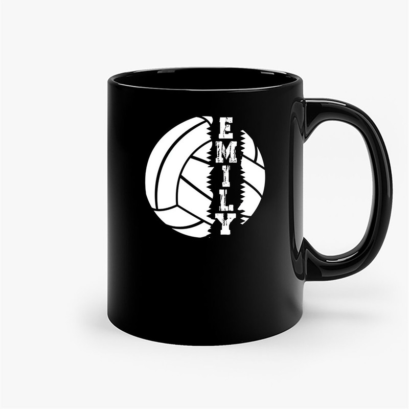 Volleyball For Player Volleyball Team Ceramic Mugs.jpg