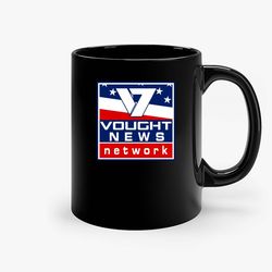 vought news network logo ceramic mug, funny coffee mug, custom coffee mug